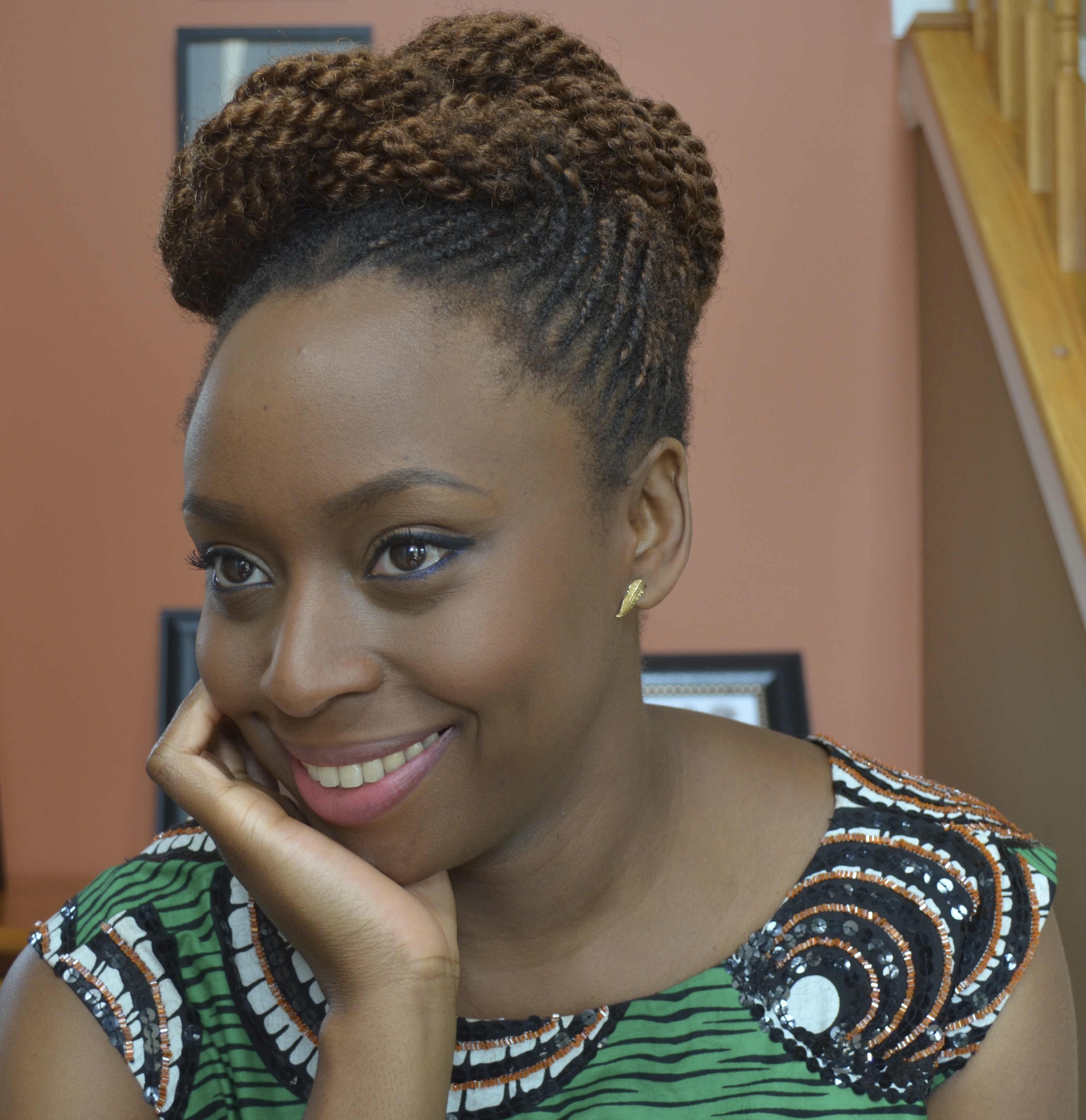 Chimamanda Ngozi Adichie, the author of "Americanah"