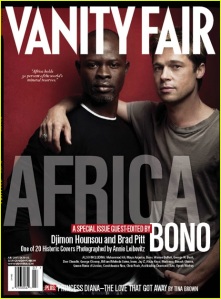 Djimon Hounsou & Brad Pitt